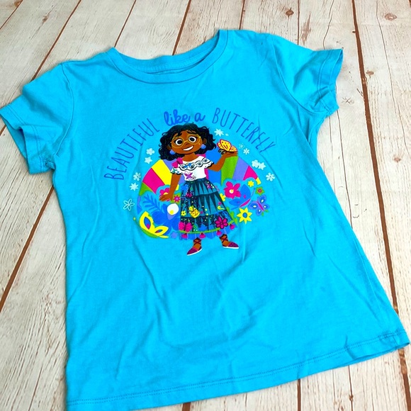 Disney Encanto Maribel Madrigal "Beautiful Like a Butterfly" Short Sleeve Tee - Picture 1 of 4